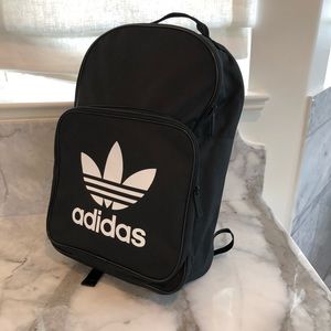 Adidas classic black backpack